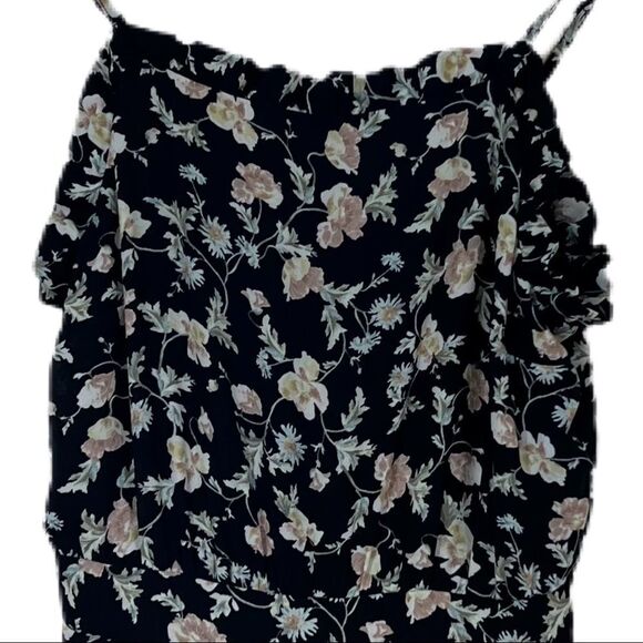 Band of Gypsies Boho Floral Jumpsuit with Spaghetti Straps. Size 2. EUC!! - Picture 2 of 9